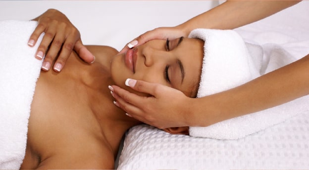 A professional spa facial from Cinzia Spa in Myrtle Beach