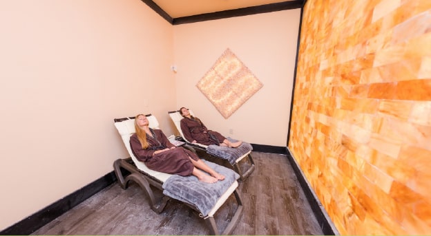 The Himalayan Salt Suite at Cinzia Spa in Myrtle Beach