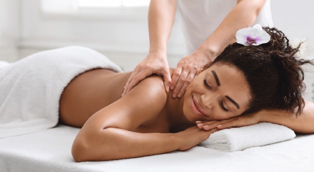 A massage at Cinzia Spa in Myrtle Beach