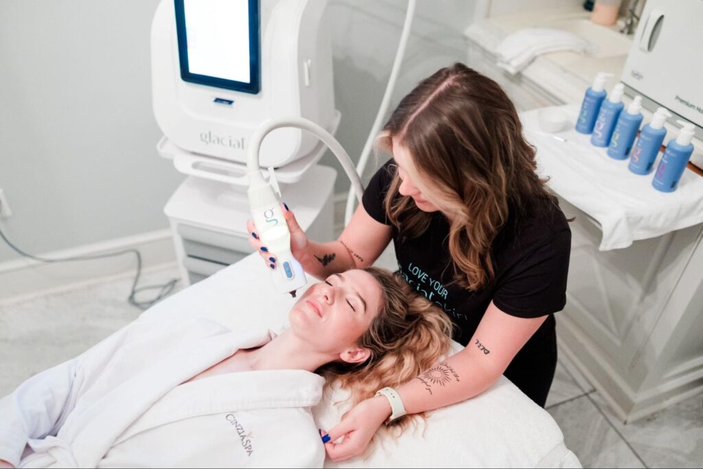 Spring Myrtle Beach spa body treatment with Glacial Skin