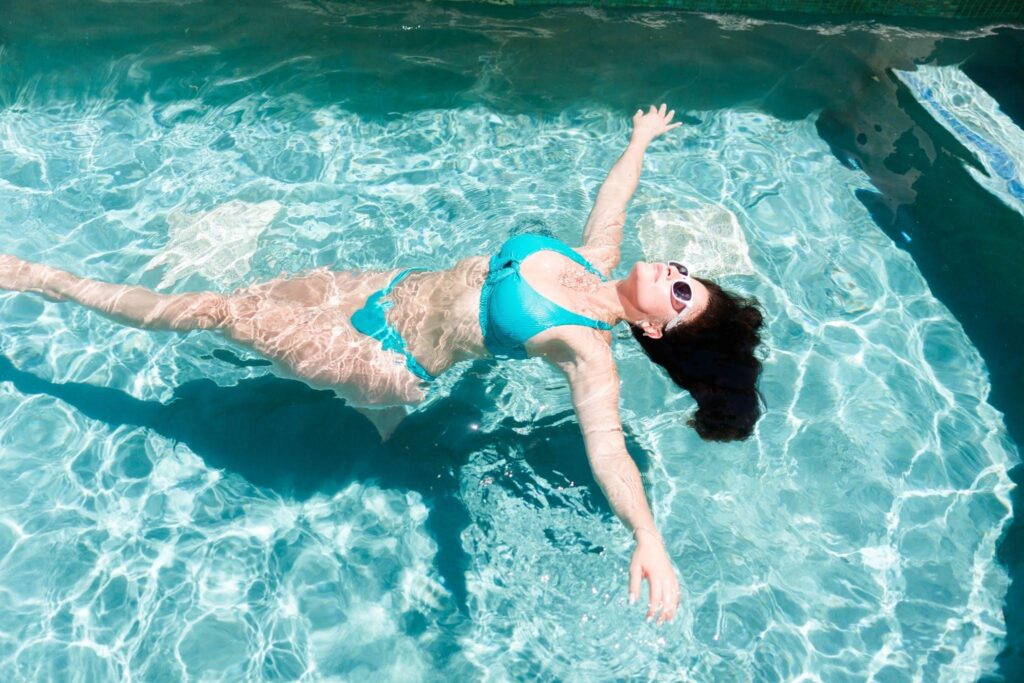 Luxury Myrtle Beach spa resort outdoor whirlpool and garden sanctuary